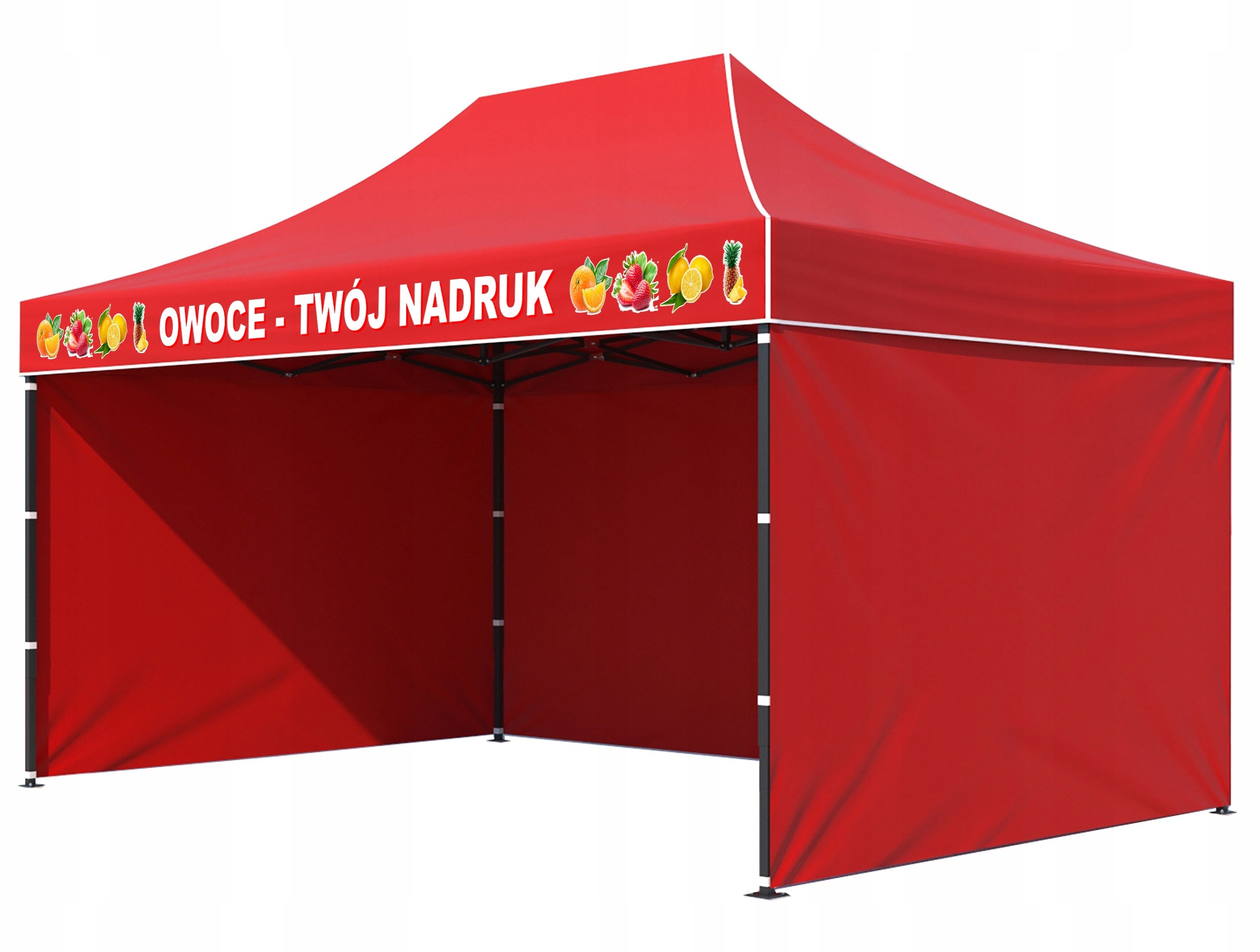 Tent with LOGO FAIR EXPRESS Pavilion 3x4,5 WITH PRINT INSCRIPTION PRINT KGW Manufacturer code Namiot 3x4.5 z LOGO NADRUK
