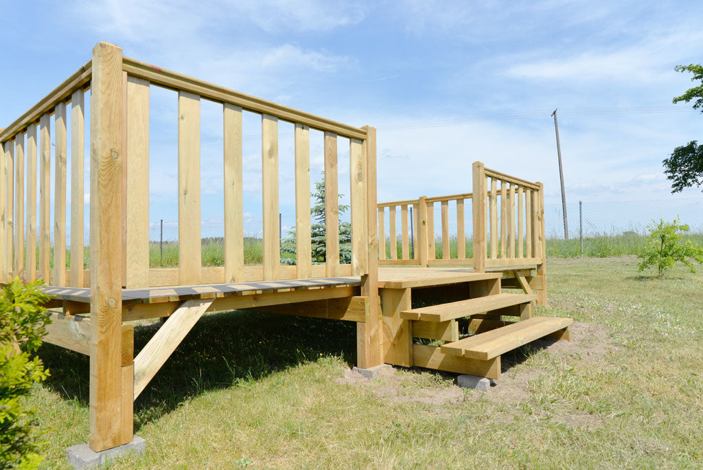 Terrace 12m2 for mobile home, Dutch cottage, English, camping, house, EAN (GTIN) 4250083821283