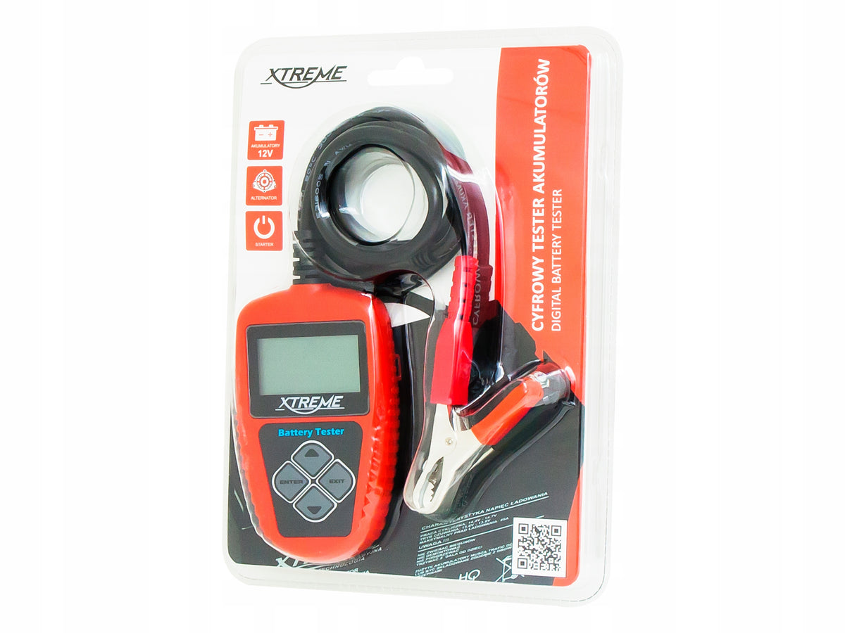 Tester autobaterií 12V/30-220Ah Xtreme BA101 Manufacturer code 4633#