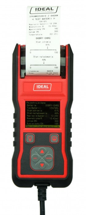 Tester with printer Badek BDT4000A IDEAL Brand IDEAL