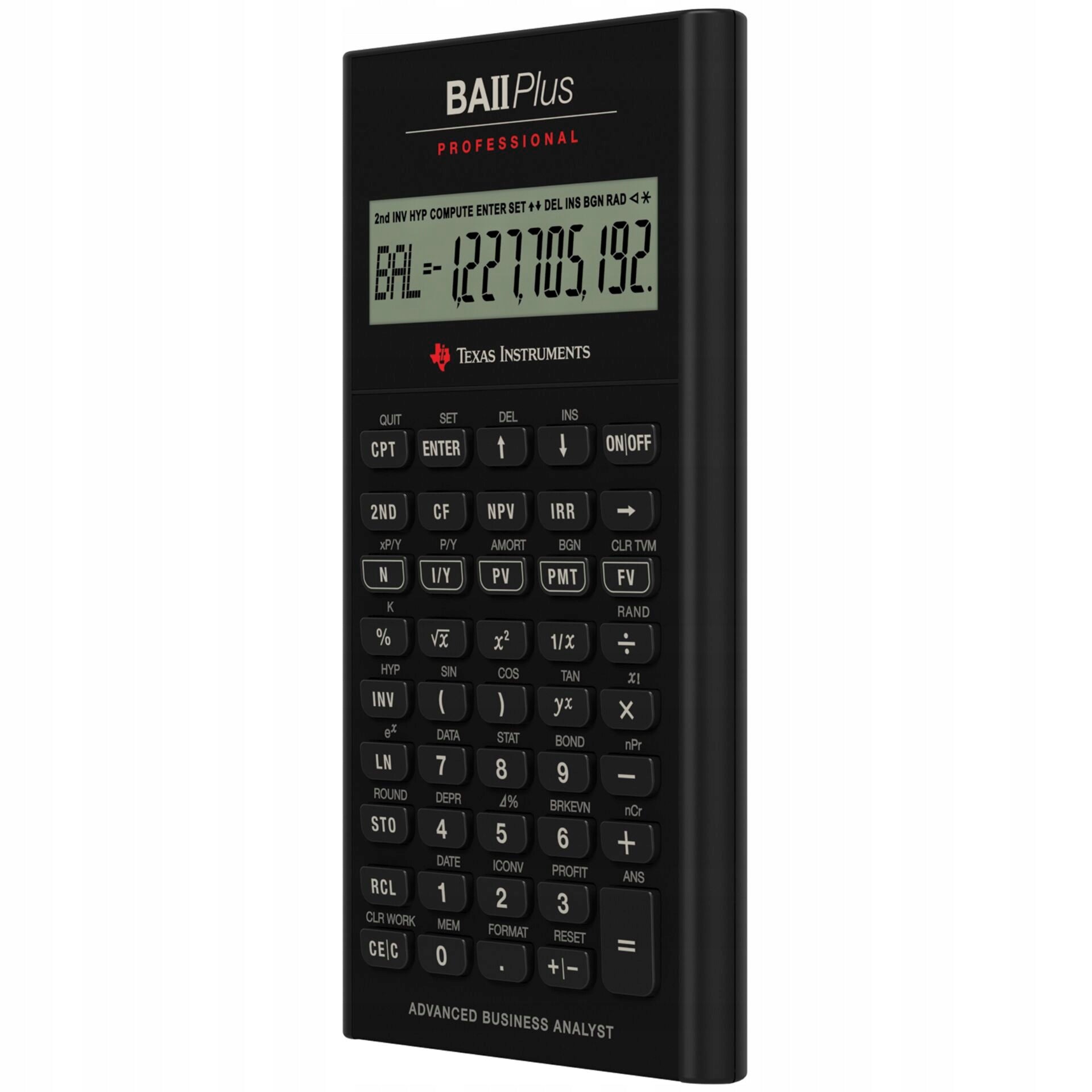 Texas Instruments BA II Plus Professional IIBAPRO/FC/3E12/A Brand Texas Instruments