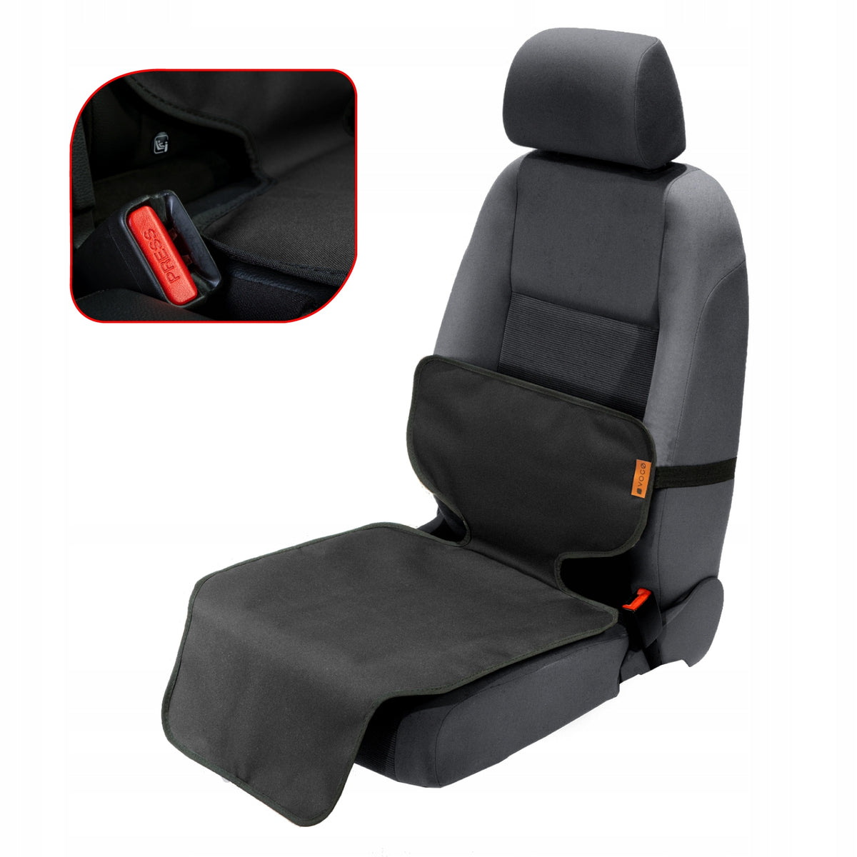 The car seat mat, short cover, fits ISOFIX Kind multipurpose