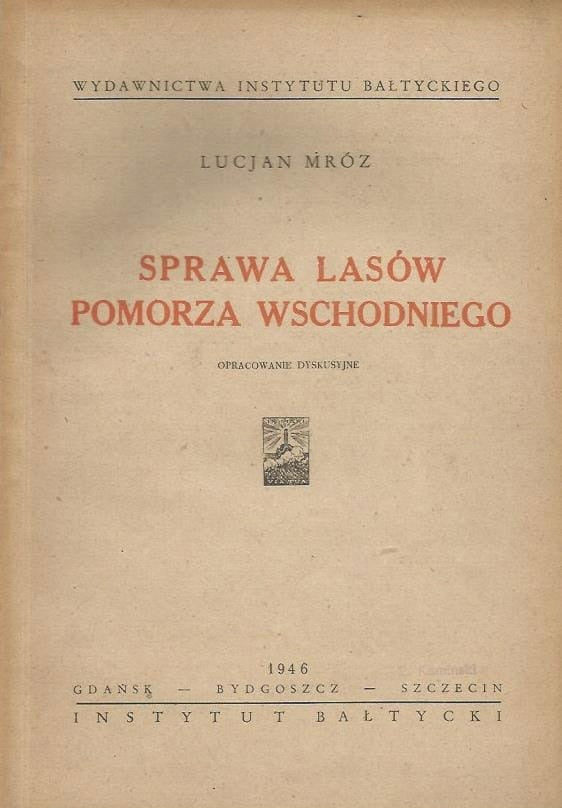 The case of forests of Eastern Pomerania (antiquet)