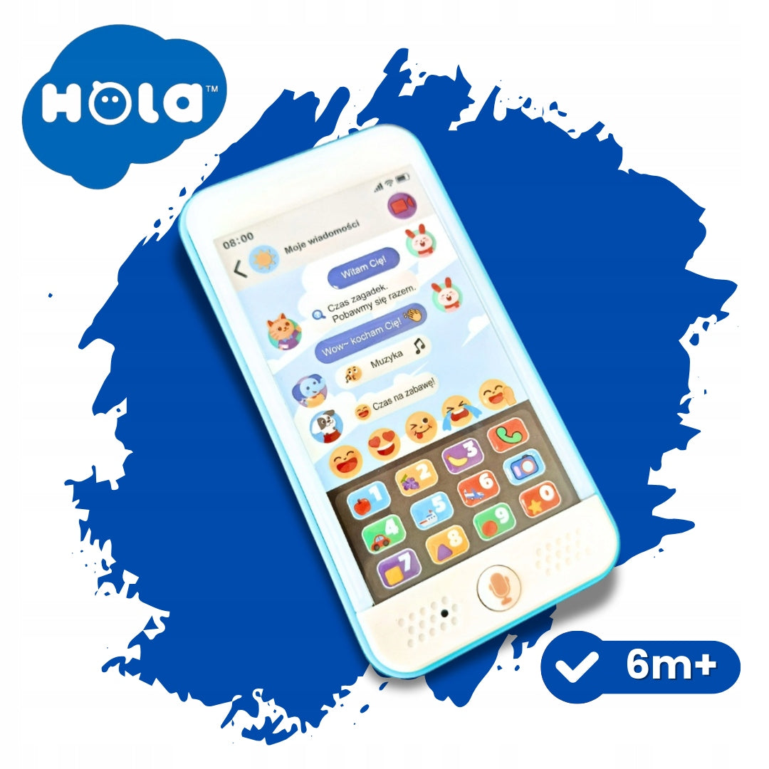 The first interactive phone for children educational smartphone 100 sounds Packaging status original