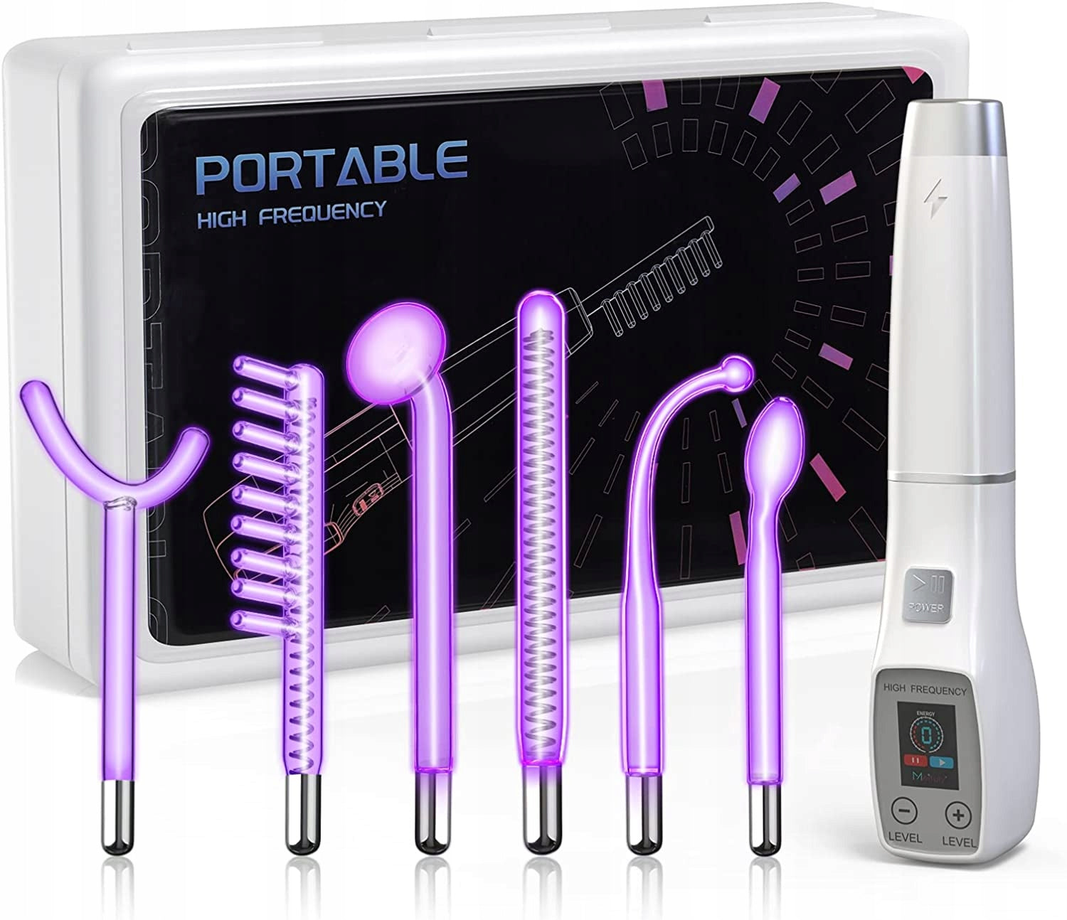 The most powerful Darsonval 6 Pelot–Cosmetic Device for Professionals