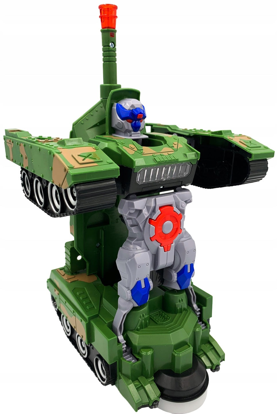 The robot tank transforms into a robot glows rides with sound EAN (GTIN) 5906214891708
