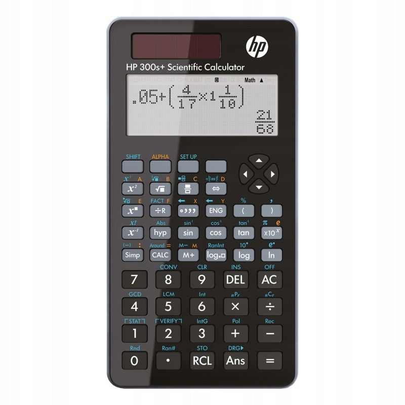 The scientific calculator HP-300SPLUS/INT BX 315 functions