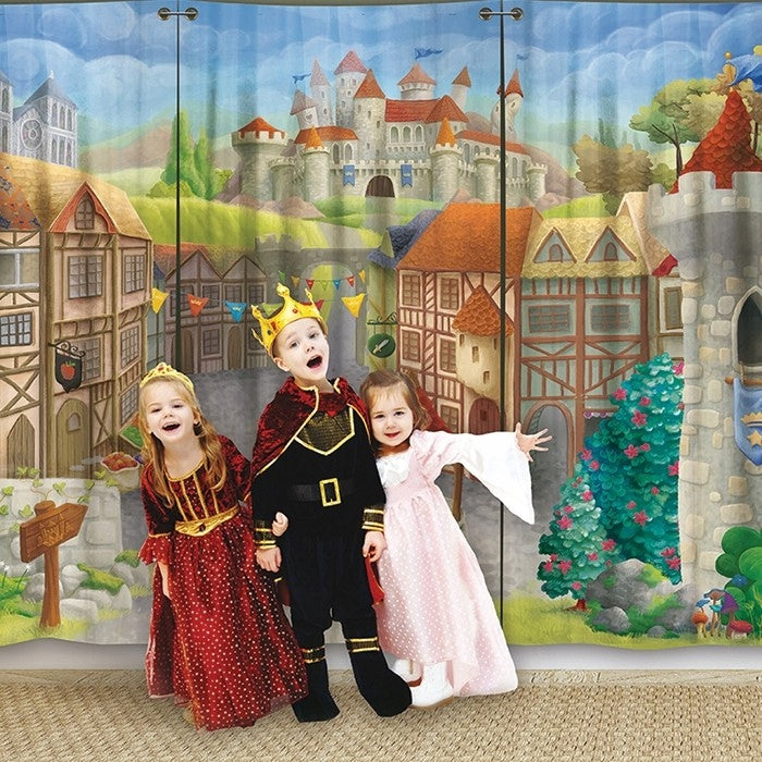 Theatre curtain castle theatre theater performance
