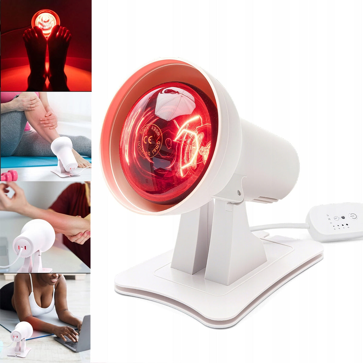 Therapeutic lamp 150W bay cold muscle pain INFRARED