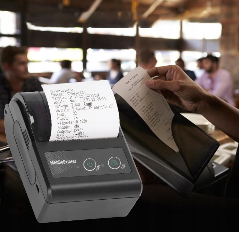 Thermal Bluetooth 58mm Wireless Receipt Printer Packaging status original