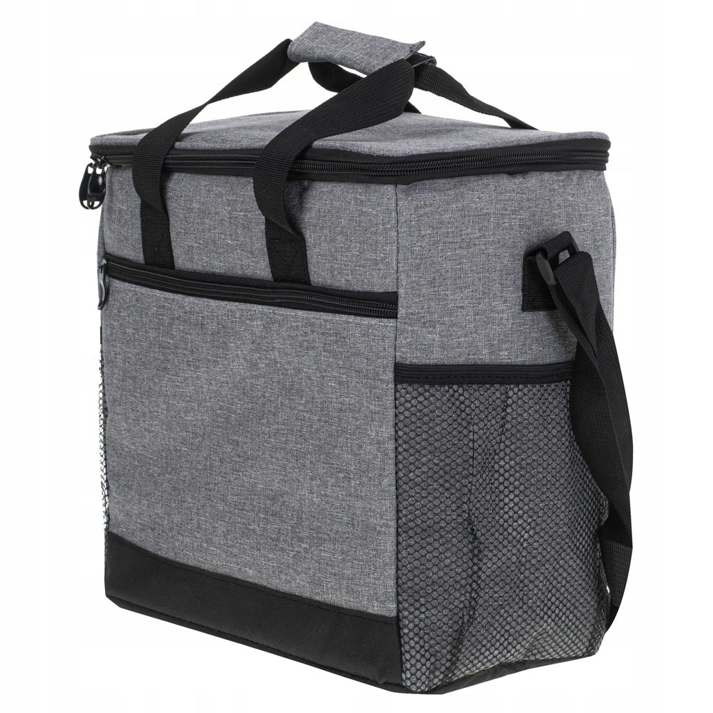 Thermal Lunch Bag Breakfast Food Insulation 16L Grey Brand Ikonka