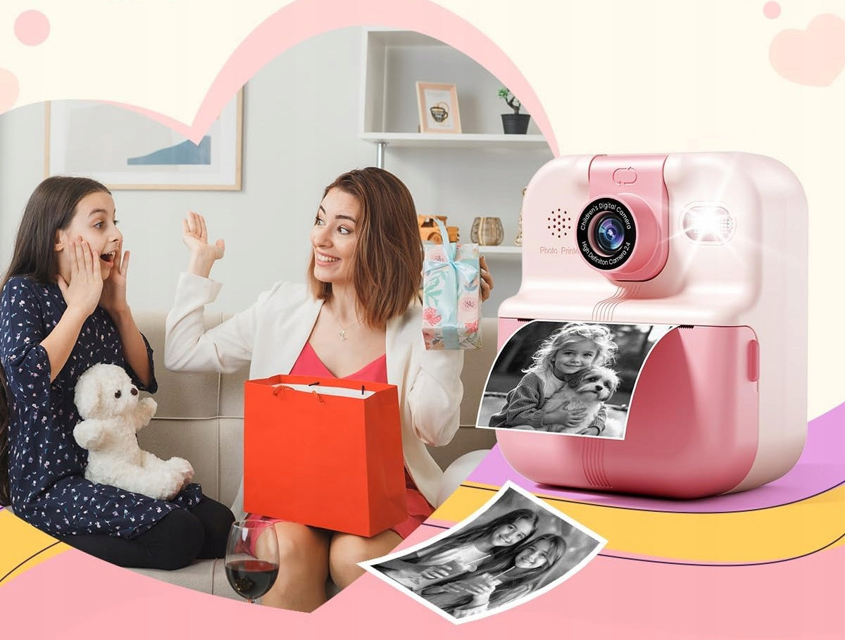 Thermal Printer Phomemo FOTUŚ MINI Instant Camera GAMES USB BT Manufacturer code P02