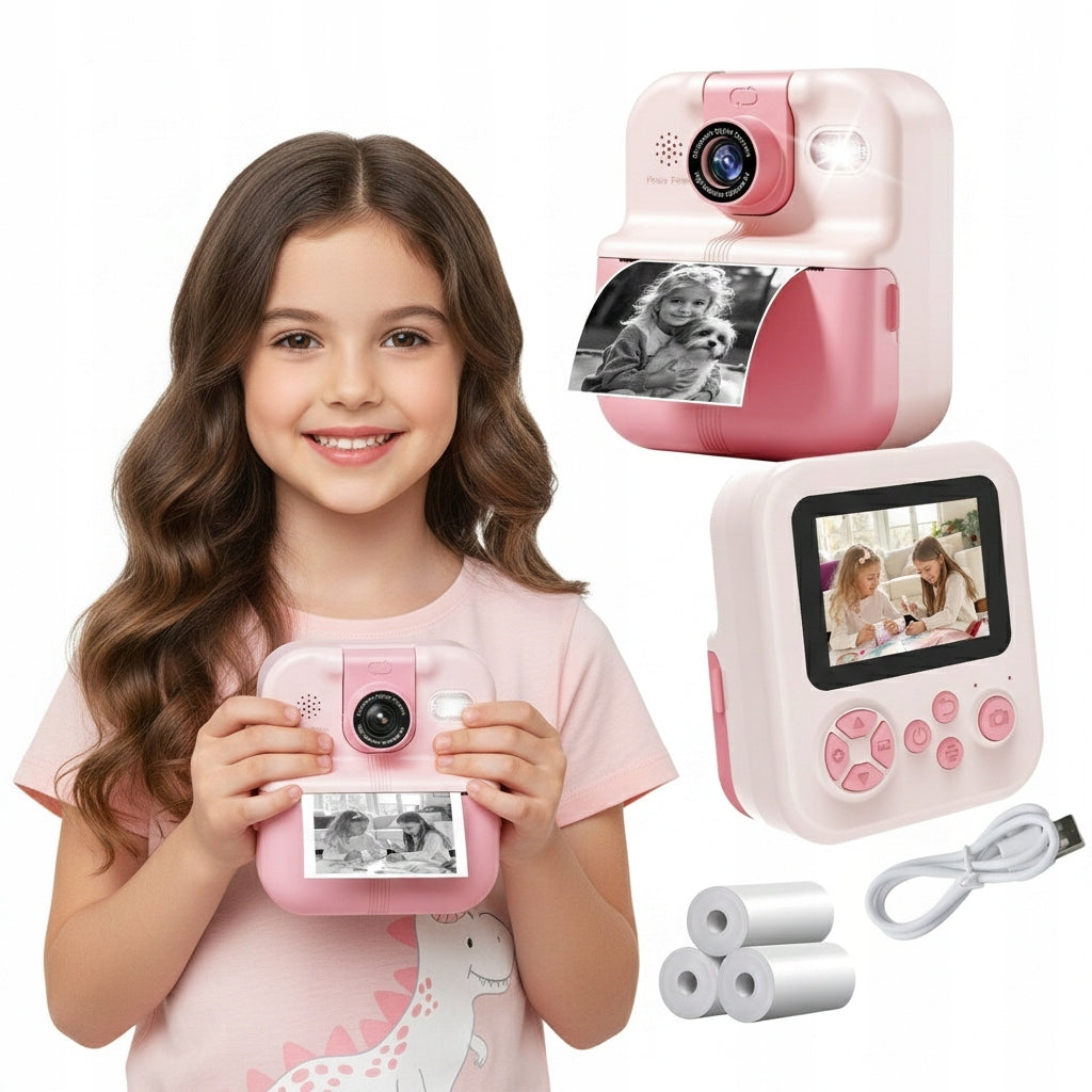 Thermal Printer Phomemo FOTUŚ MINI Instant Camera GAMES USB BT