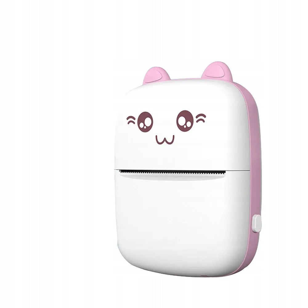 Thermal Printer for Photo Labels Portable Mini Instant Cat Packaging status original