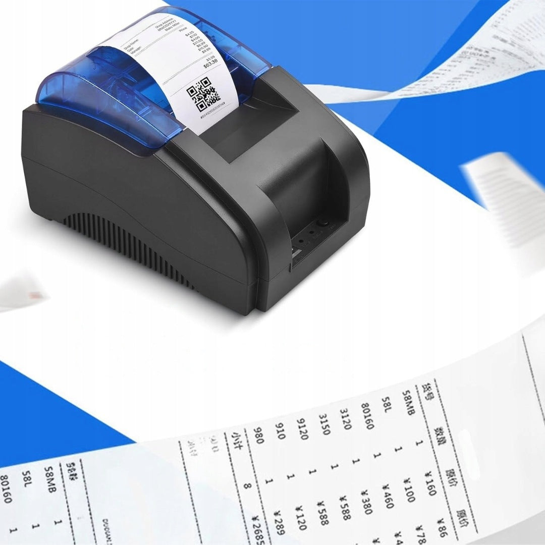 Thermal Receipt Printer 58mm Bluetooth USB Support ESC/POS BLACK QwV Packaging status original