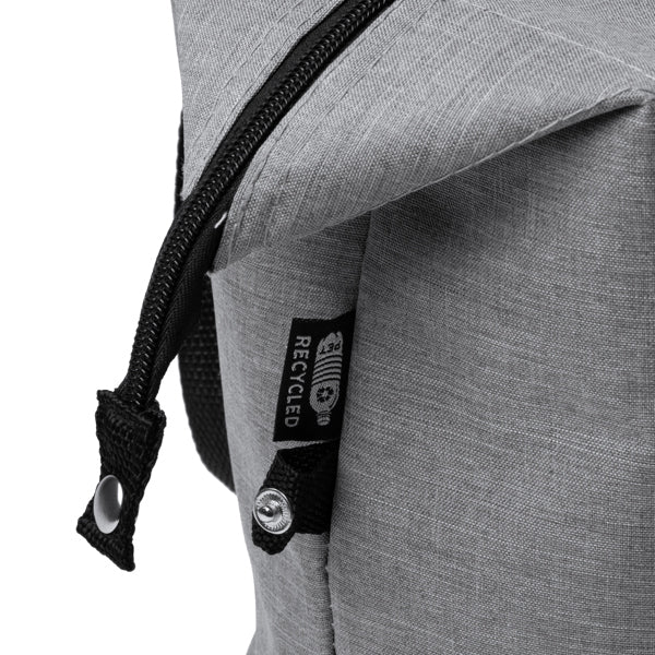 Thermal bag RPET beach fridge for beach picnic shopping travel 10 L Color gray