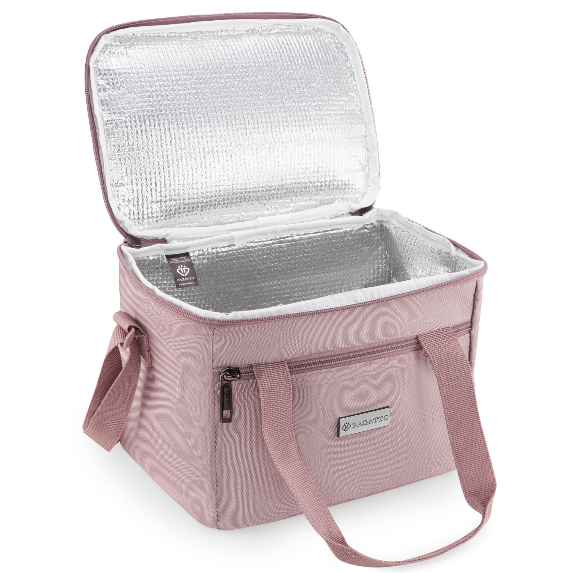 Thermal bag for lunch box for food bag on frame pink ZAGATTO Packaging status original
