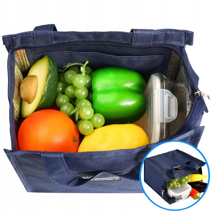 Thermal bag insulated waterproof blue 10 l Brand no brand