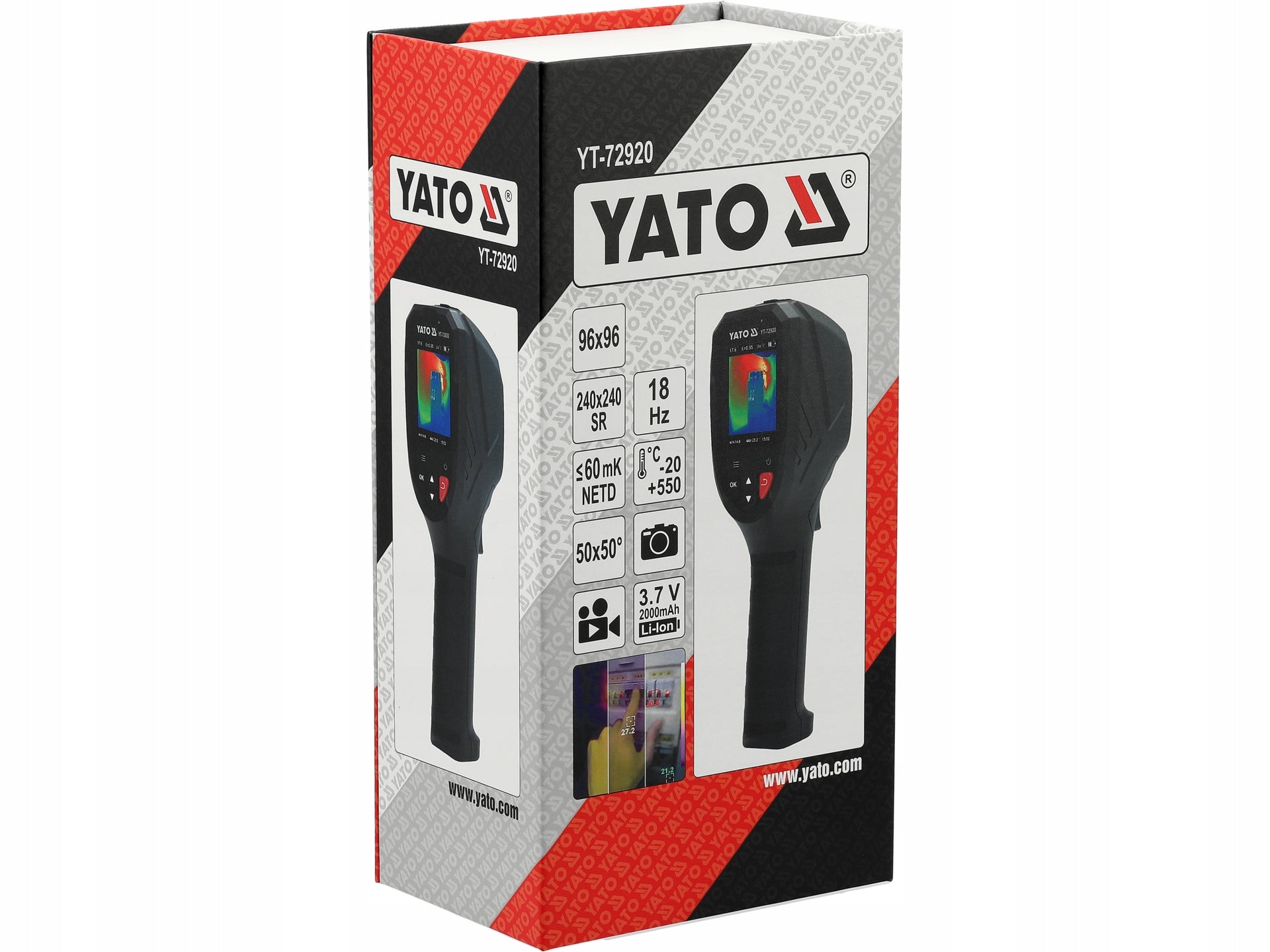 Thermal imaging camera Yato YT-72920 Product weight with unit packaging 0.9 kg