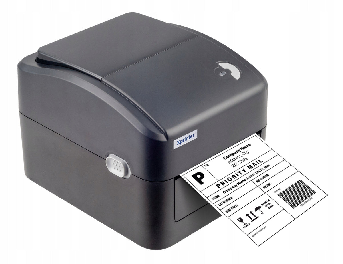 Thermal printer XPRINTER XP-420B USB labels InPost DHL DPD 100x150