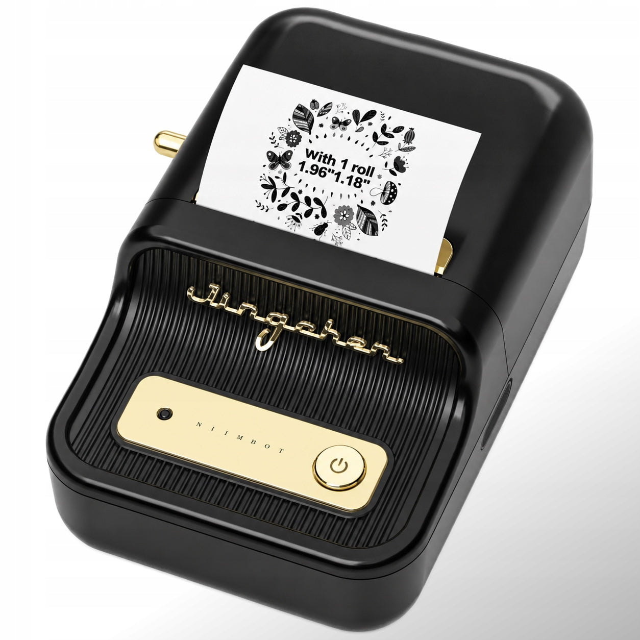 Thermal printer of retro self-adhesive labels B21_PRO Niimbot text Manufacturer code Drukarka termiczna B21_PRO Niimbot czarna