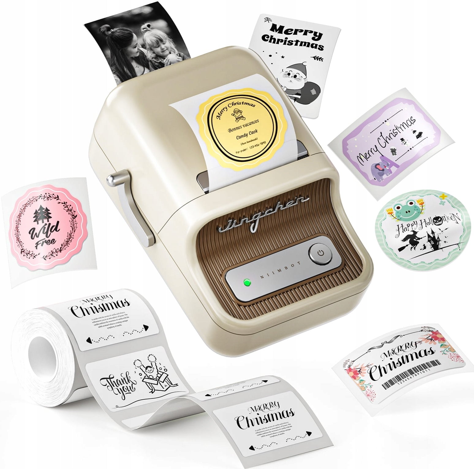 Thermal printer of self-adhesive thermal labels Niimbot B21_PRO