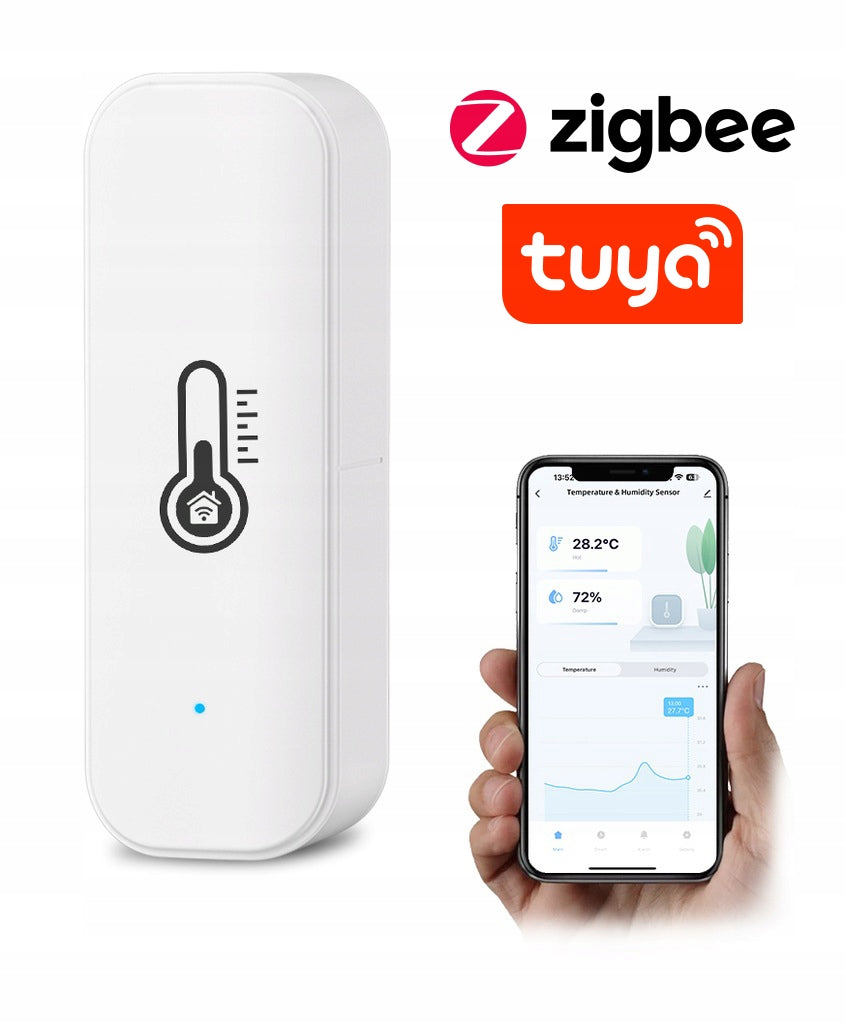 Thermometer Sensor Air Humidity Sensor ZIGBEE TUYA