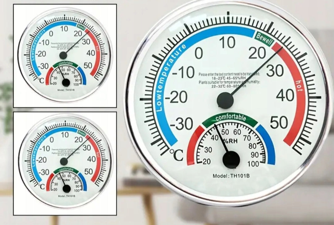 Thermometer and compact hygrometer – two-pack/individual set Manufacturer code 1x Termometr higrometr