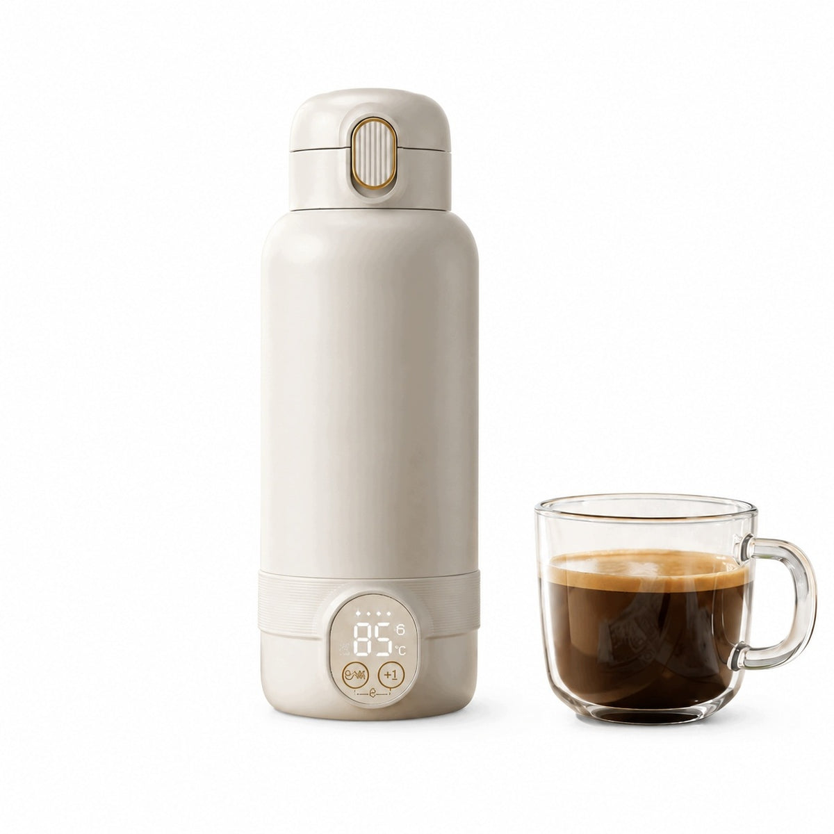 Thermos Water Bottle Warmer Infant Milk USB 500ml 14000mAh
