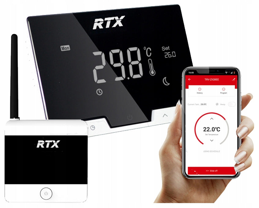 Thermostat RTX for Boiler Furnace Heating Temperature Controller WiFi TUYA