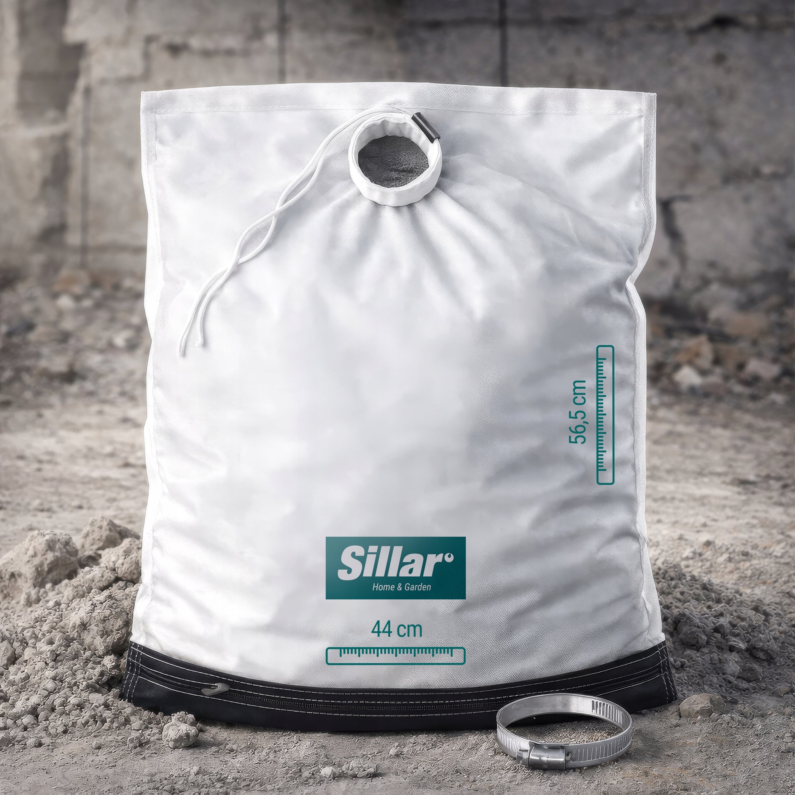 Thick Reusable Sillar Bag for Thick Dirt Debris of Construction Waste Packaging status original