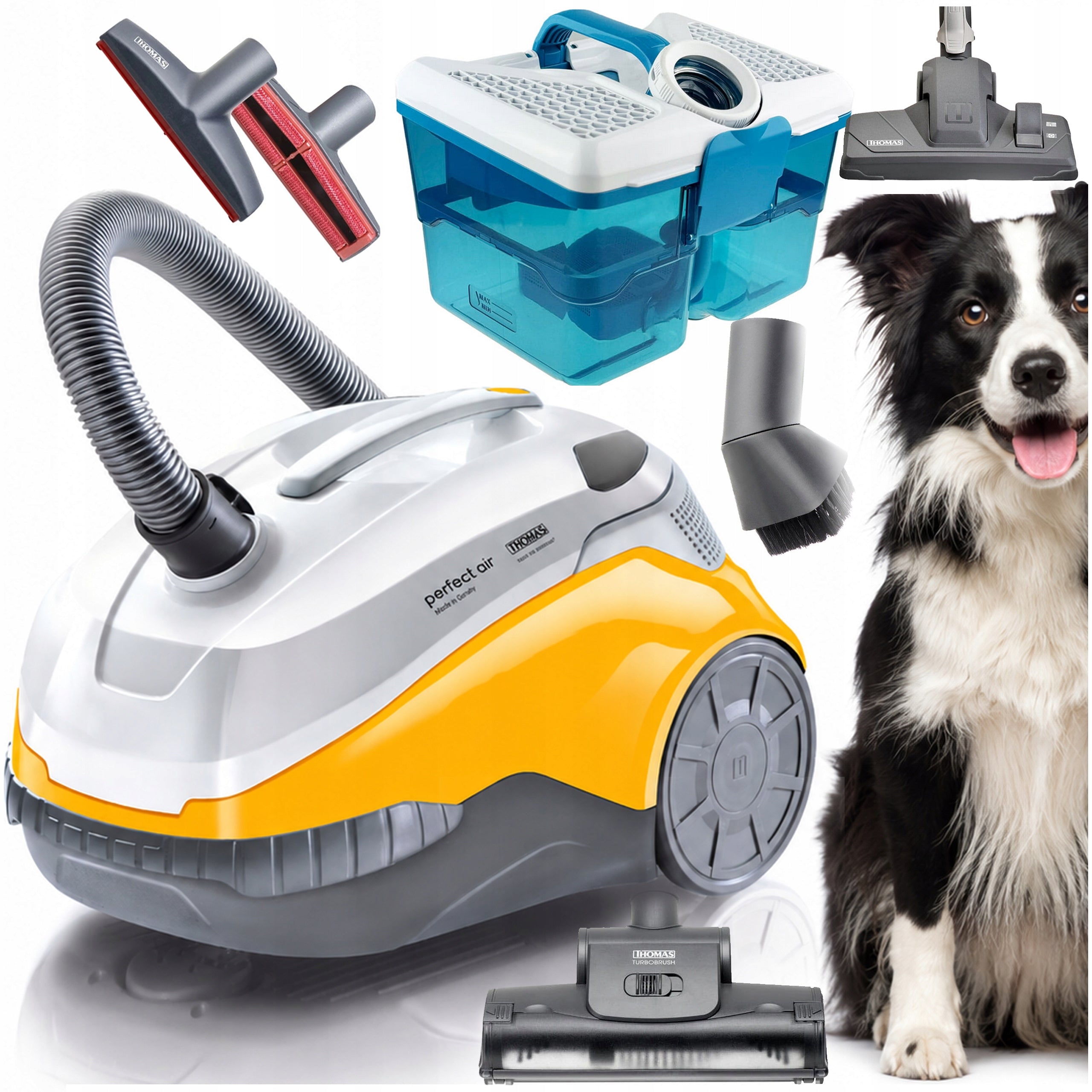 Thomas Perfect Air Animal Pure 1700W Turbo Brush HEPA 13