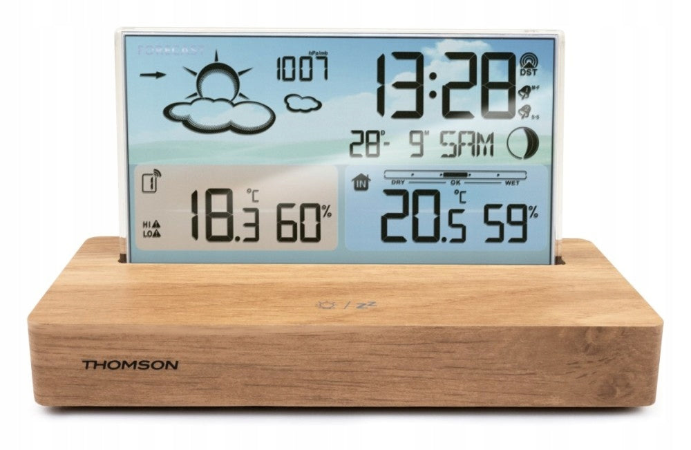 Thomson CT600 - weather station with alarm clock Brand Thomson