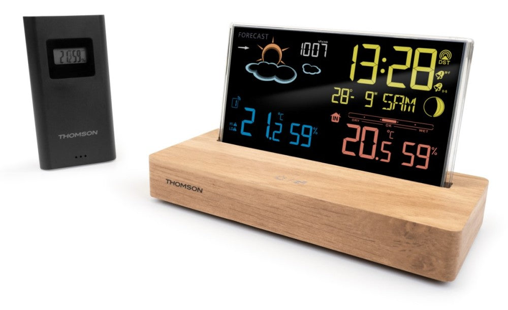 Thomson CT610 - weather station with alarm clock Brand Thomson