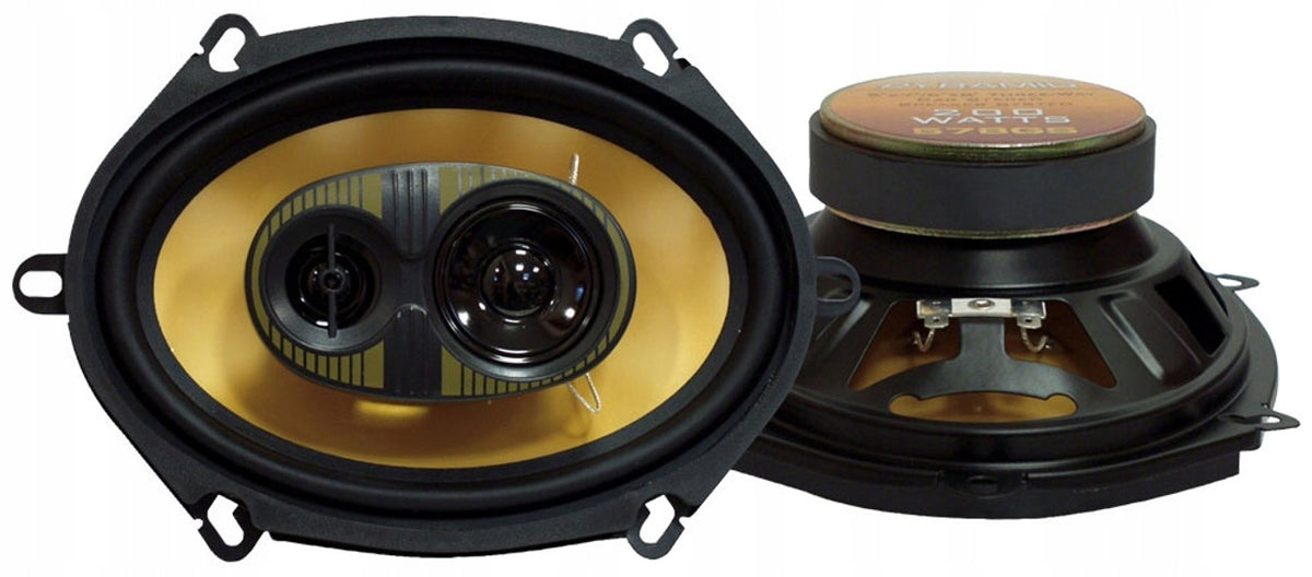 Three Way Car Speakers 400W Aluminum Membrane, Strong Sound EAN (GTIN) 5903876744823
