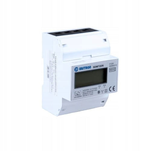 Three-phase energy meter VCX SDM72 DR MID 100A 230/400V reset