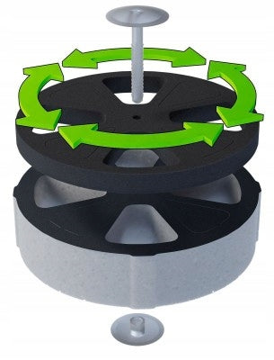 Throttle silencer PEFLEX Ø125 mm Manufacturer code Przepustnica Ø125 mm