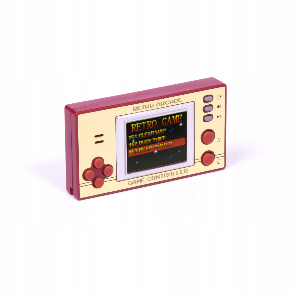 Thumbs Up RETARCCTL 1.8" Brass, Red Portable Gaming Console