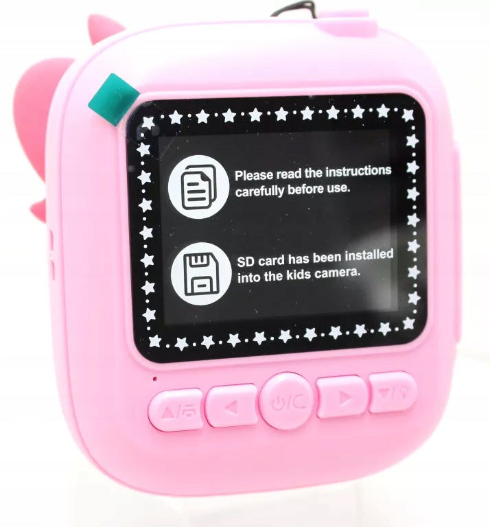 Tiatua S10 Instant HD Digital Camera Printer 32GB Unicorn Pony Manufacturer code PD77V9C