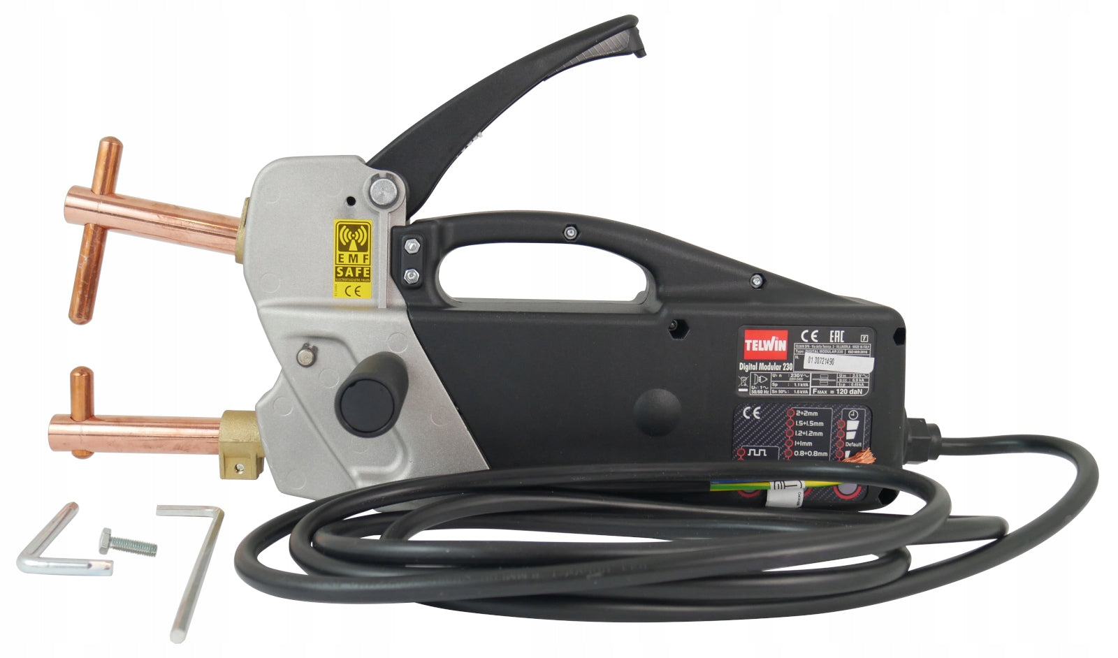 Tick welding machine for point joining metal DIGITAL MODULAR 230 Manufacturer code Zgrzewarka punktowa MODULAR 230V/13kW