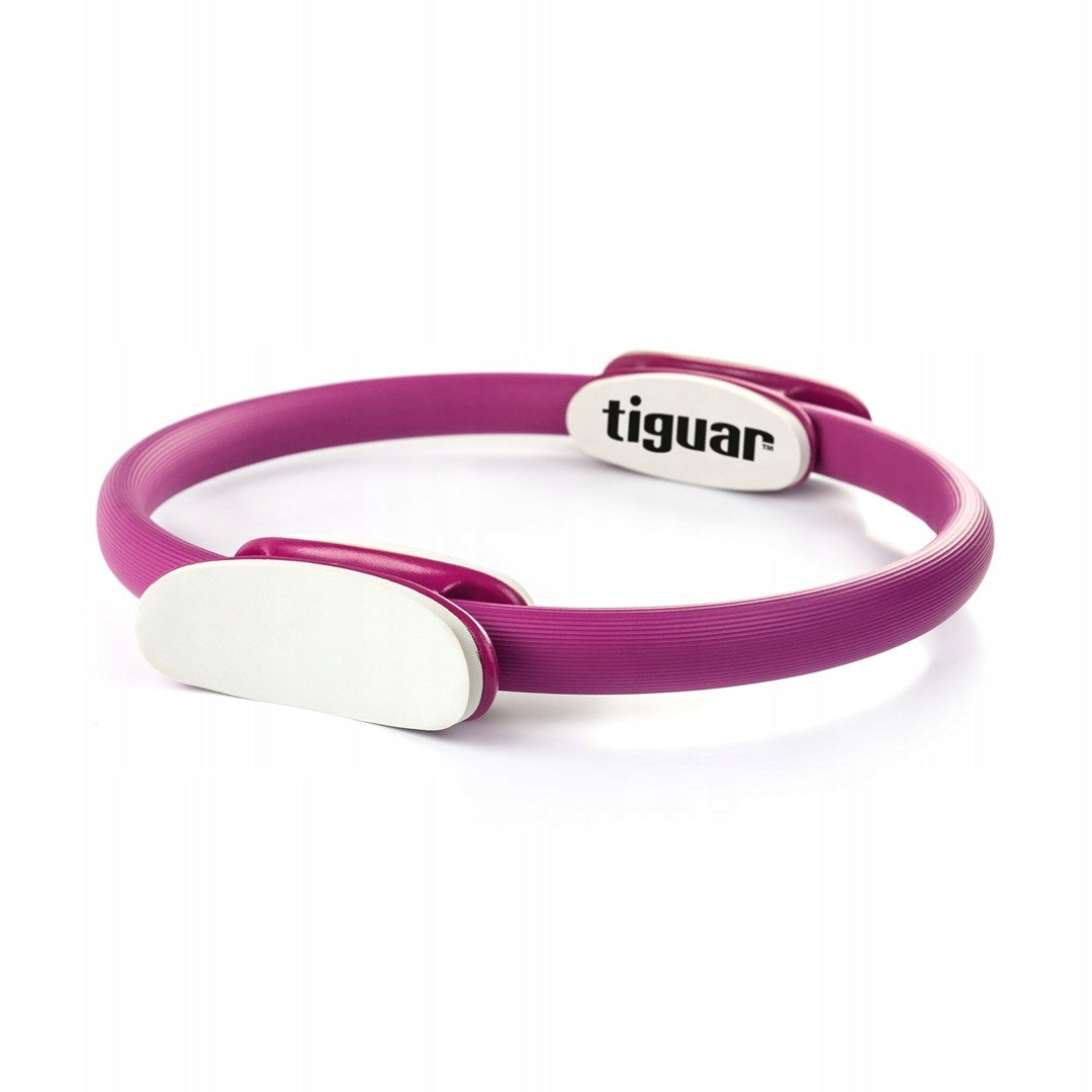 Tiguar Pilates hoop BOX (magic circle) muscle strengthening plum 38 cm