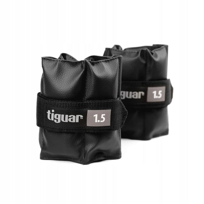 Tiguar weights 2 x 1,50 kg for arms and legs Color black