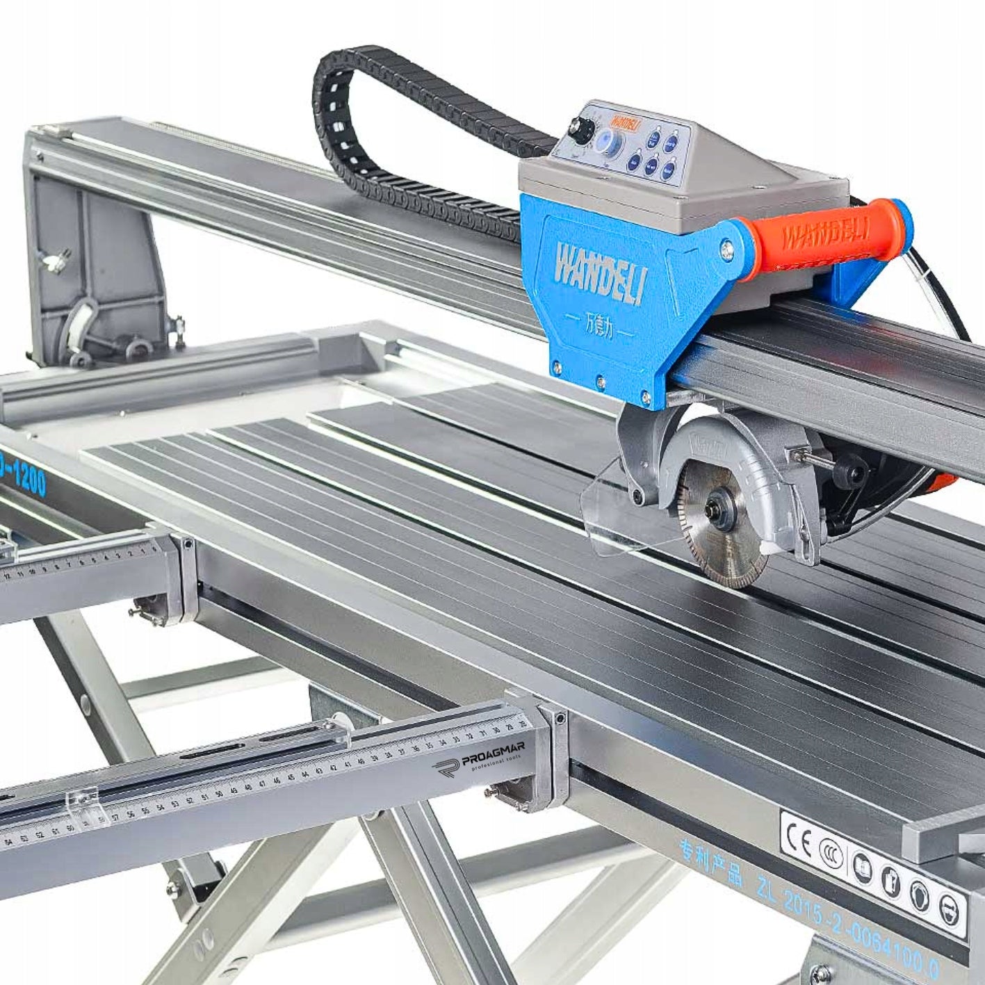 Tile cutter WANDELI QX-ZD1200 AUTOMATIC + DISC Manufacturer code PRZECINARKA WANDELI QXZ-ZD 1200 + TARCZE