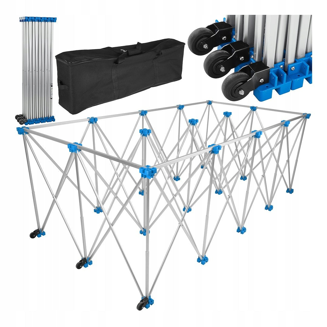 Tile folding table for large tiles 230x118x85cm 1000kg