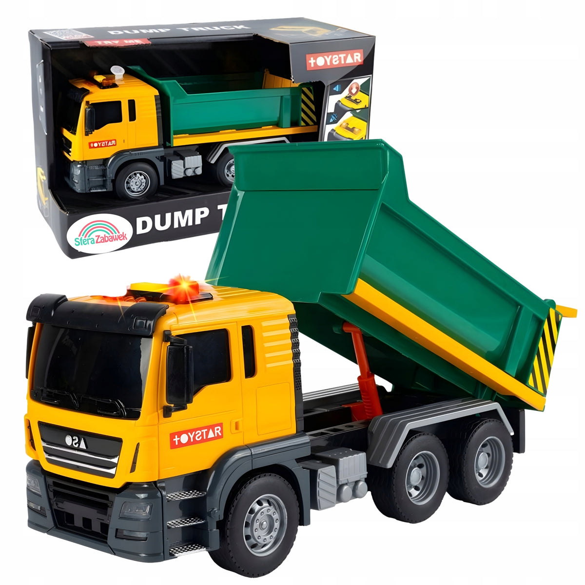 Tipper Truck With Drive Interactive Light Sound