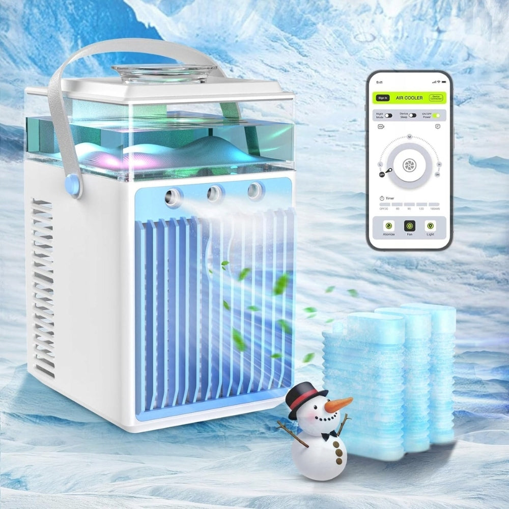 Tiptop Home Portable Mini 4in1 Air Conditioner with Humidifier and App