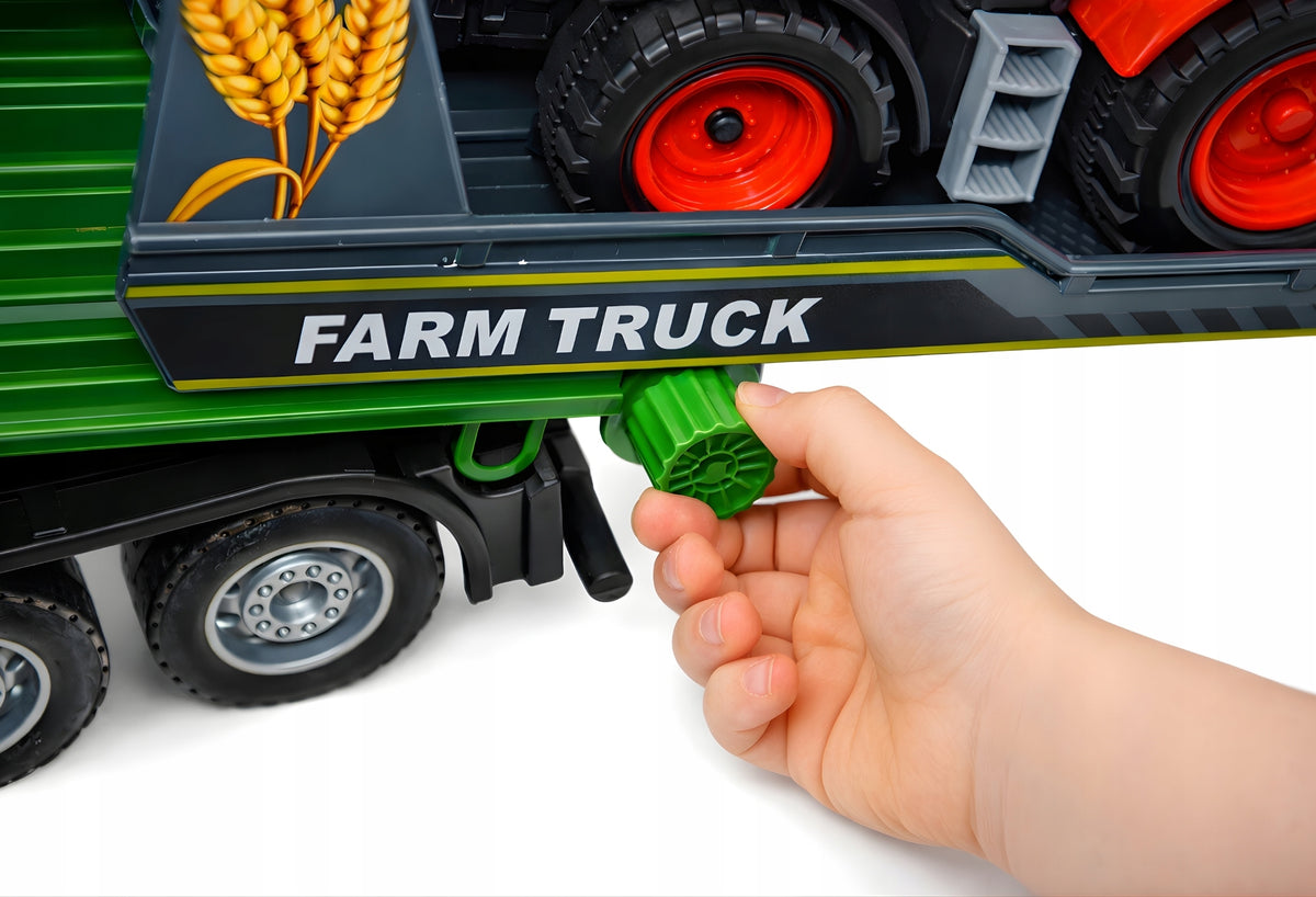 Tir Tow Truck with Tractor Truck Farm Sound and Light XXL Brand Sferazabawek