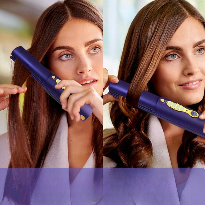 Titanium Portable Mini Hair Straightener Wireless Travel Brand no brand