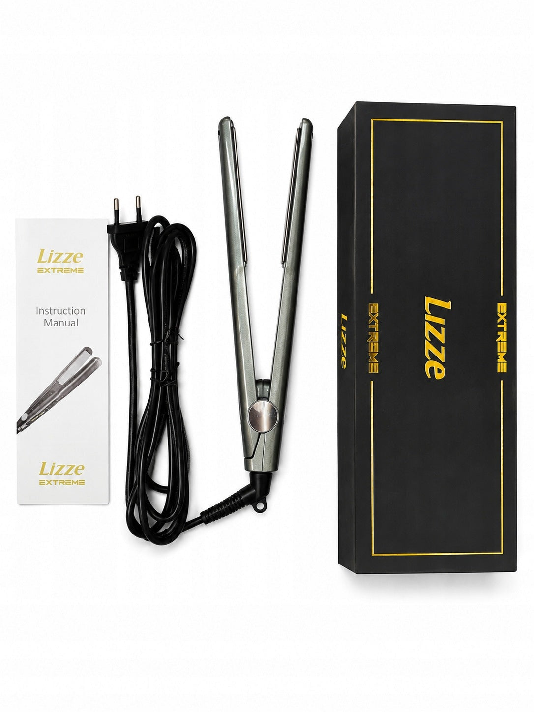 Titanium Straightener Lizze Extreme 250°C Nano Titanium Professional