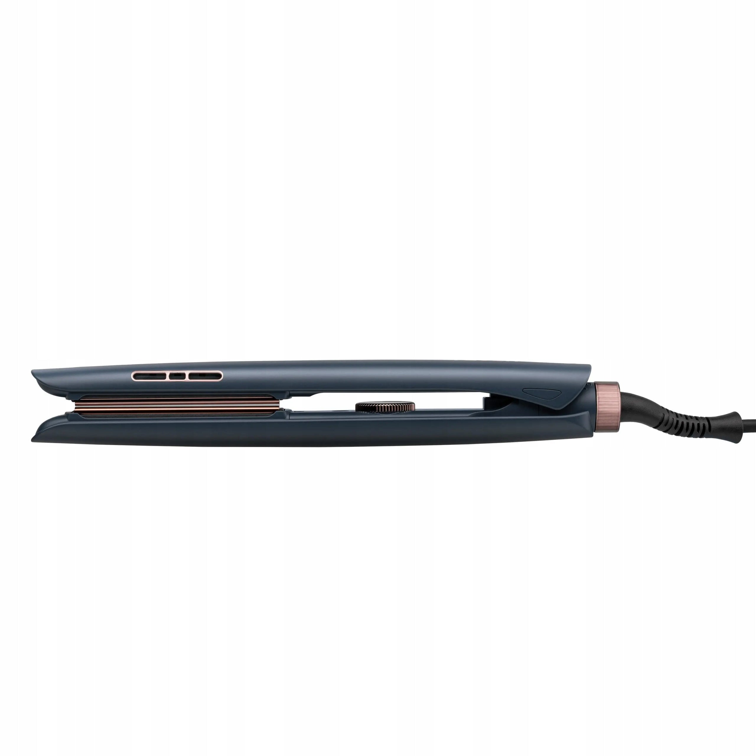 Titanium Straightener RAVEN EPWX1 43W Ionization Display 230°C Navy Blue EAN (GTIN) 5905562790183